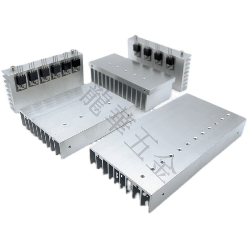 功放音频散热片TO-220/3P/247/igbt/TO-3散热器62x17纯铝制三极管