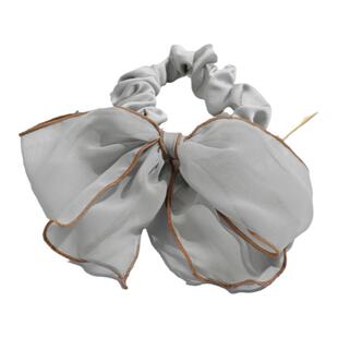 日本本土anemone进口质感欧根纱小肠长蝴蝶结发圈扎马尾头绳