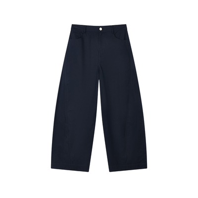 时尚通勤佰搭宽松香蕉裤