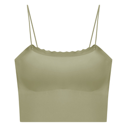 青子菁冰丝吊带背心带胸垫