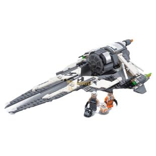 拼图拼搭75242星球大战王牌钛拦截战机拼装中国积木模型玩具11421