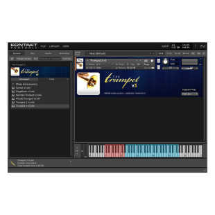 建模黄金铜管小号独奏音源Sample Modeling The Trumpet v3音色