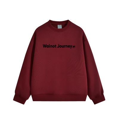 400G重磅圆领卫衣2025新款情侣装