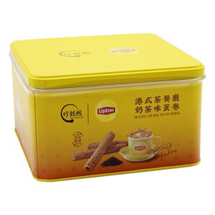 珍懿坊立顿港式奶茶味蛋卷454g盒装蛋卷饼干过年货手信伴手礼零食