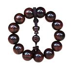 正宗海南黄花梨紫油梨老料虎皮纹顺纹手串沉水级手链女男士文玩