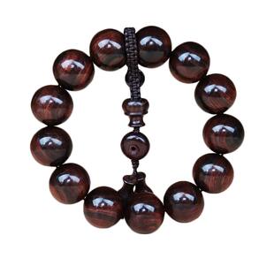 正宗海南黄花梨紫油梨老料虎皮纹顺纹手串沉水级手链女男士文玩