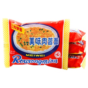 上海冠生园美味肉蓉面方便面儿时味道泡面袋装火锅面怀旧方便面