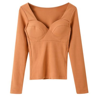 双面超低领加绒加厚冬季保暖内衣