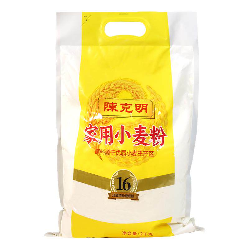 陈克明家用小麦粉2公斤一袋