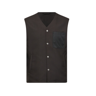 CARSYDA轻奢男装秋新款高级感夹丝绵西装马甲