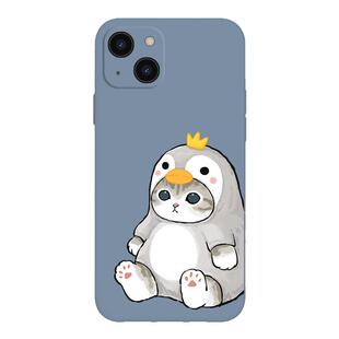 猫咪苹果16手机壳适用iPhone15promax蓝色13硅胶12企鹅11华为mate60Pro可爱小米14小猫猫mofusand全包pura70