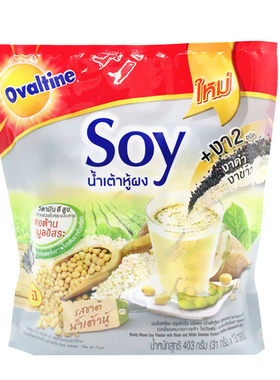 阿华田豆浆泰国进口soy黑芝麻味