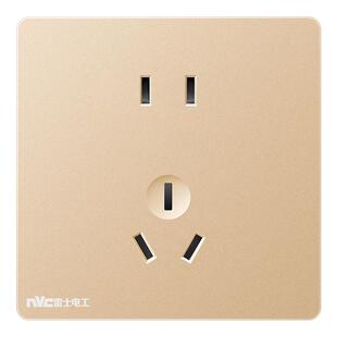 雷士电工开关插座面板16a空调插座一开五孔插座四孔电源插座N20金