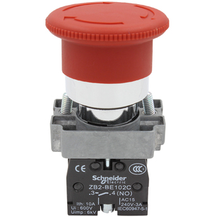 官方施耐德急停按钮开关XB2BS542C紧急停止ZB2BS54C ZB2BE102C