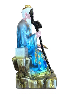 药王神像菩萨神像16寸神医药王孙思邈神像19寸药神医圣医树脂佛像