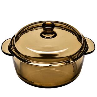 家用耐热玻璃碗茶色水果碗沙拉碗吃米饭碗泡面汤碗燕窝碗餐具套装