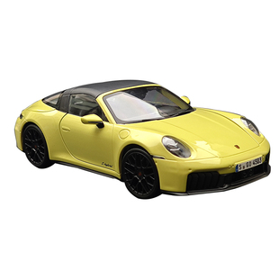 美驰图1:18保时捷911跑车Targa 4 GTS仿真合金汽车模型 节日礼物