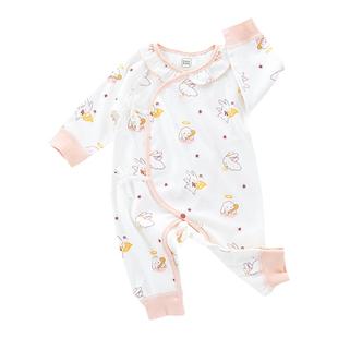 【新生儿爬服】麦拉贝拉0-6月婴儿连体哈衣宝宝和尚爬服装a类