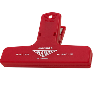 日本HIGHTIDE复古彩色塑料收纳夹子封口票据长尾手帐夹票夹文件夹