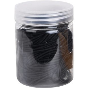 扎头发的发圈儿童大人韩版细小橡皮筋不勒头发黑色皮套头绳扎马尾