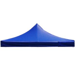 篷布防晒加厚牛津布雨棚四脚伞帐篷顶布户外防水遮阳棚布3x3定制