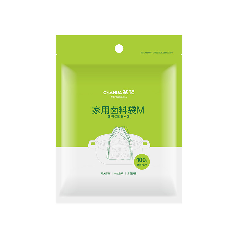 茶花无纺布过滤袋一次性煲汤香调料茶叶卤料包中药泡脚纱布网袋子