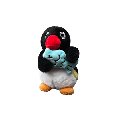 HAPPY 原创摸鱼pingu车内饰品摆件汽车怀挡装饰玩偶创意车载饰品