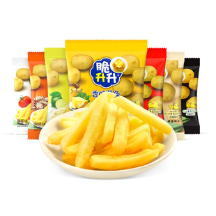 【香菇超级年货节】 脆升升香脆薯条20g*30包蜂蜜黄油零食混合