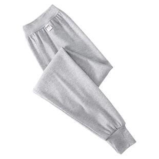 中老年人男士秋裤纯棉高腰内穿宽松加肥加大码线裤爸爸衬裤肥佬裤