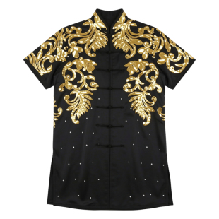 武术服比赛武术竞赛服太极表演服演出服武术套路刺绣服装15天发货
