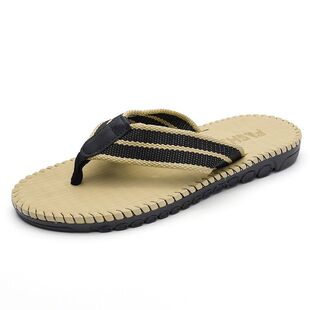 海峡虎人字拖男夏季外穿防滑耐磨夹脚凉拖休闲沙滩凉拖鞋男