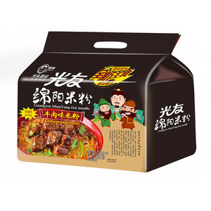 光友四川特产绵阳米粉细米线速食牛肉味宿舍冲泡即食方便粉丝泡粉