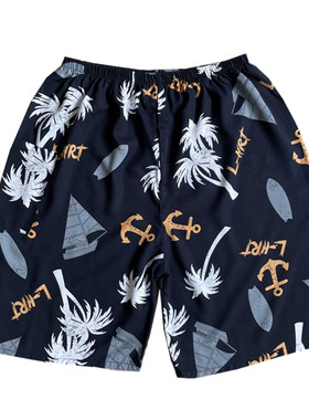 夏季短裤绵绸人造棉人造棉