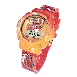 正版超级飞侠小爱女孩儿童手表玩具男童乐迪汪汪队卡通电子表礼物