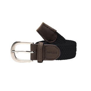 迪卡侬腰带帆布男士腰带女编织松紧裤带裤腰带男休闲皮带男生SAG5