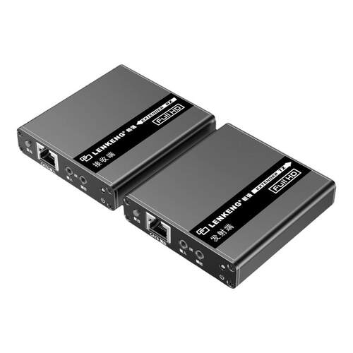 朗强LQ222/666P高清HDMI网线延长器转rj45单网络4K60HZ环路输出3.5MM音频分离USB键盘鼠标KVM延伸70米