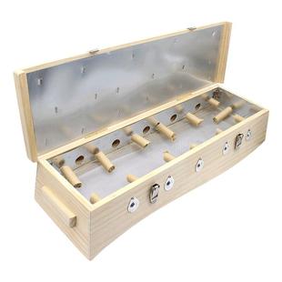 督脉灸木制艾灸器具家用背部大号艾灸箱艾条全身熏灸床仪器艾灸盒