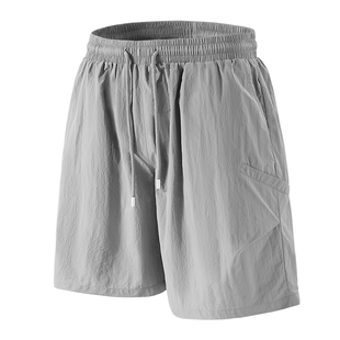 班尼路防晒透气短裤男款2026夏季新款户外运动五分裤凉感休闲裤A