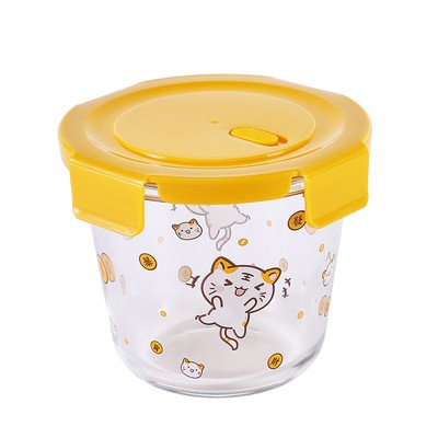 隔夜燕麦杯微波炉加热