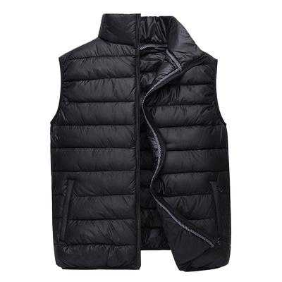 男士款羽绒棉中年秋冬季保暖背心
