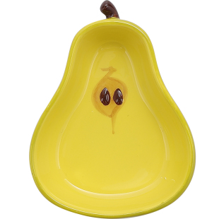 可爱蘸料碟陶瓷调味碟创意零食碟小料碟分格菜碟家用高级感小吃盘