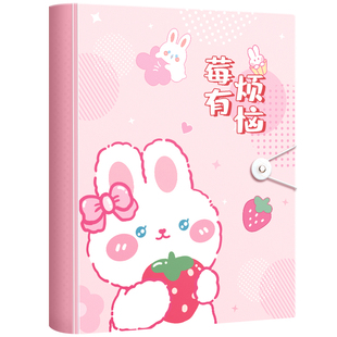 A4资料册文件夹试卷收纳袋奖状收集册透明插页活页小学生专用多层产检乐谱夹学生装卷子学习装订加厚整理神器