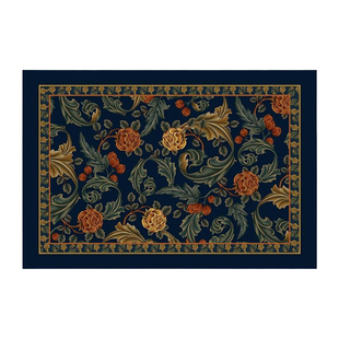 佩里美式床头柜垫防水防油滚筒式洗衣机台面防尘防晒垫冰箱顶盖巾