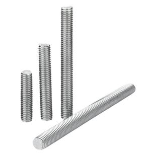 304不锈钢丝杆牙条通丝无头螺杆螺栓螺柱全螺纹牙棒M6M8M10M12M16