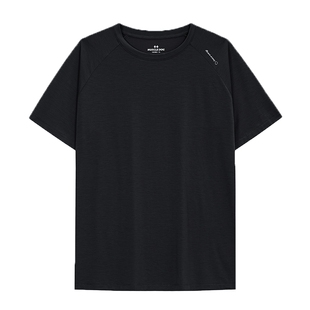 肌肉狗 速干短袖T恤男26年新品插肩简约休闲训练服健身防晒上衣