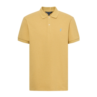 POLOWALK男式POLO衫净色花纱