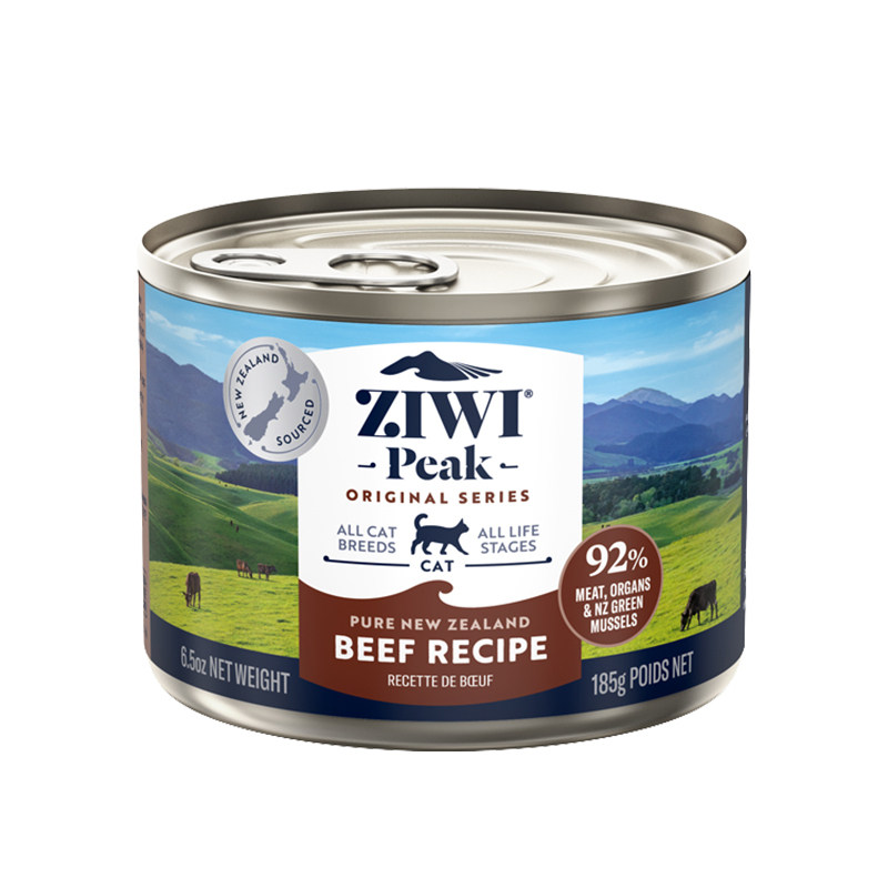 【自营】新西兰进口ziwi滋益巅峰猫咪主食罐猫罐头185G*6罐多口味