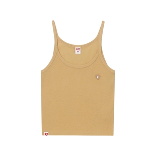 APEE女装秋冬心型徽章吊带上衣F183A5P