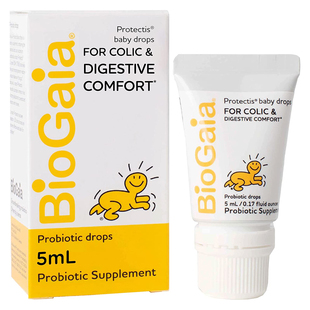 拜奥biogaia益生菌婴幼儿罗伊氏乳杆菌滴液5ml10ml肠绞痛胀气
