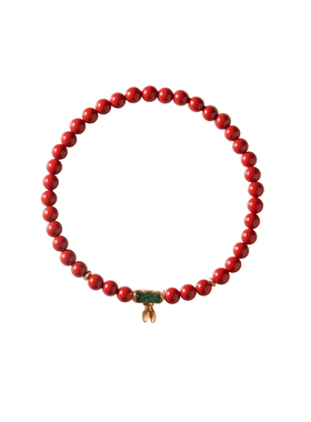 shannai原创天然朱砂南红手串